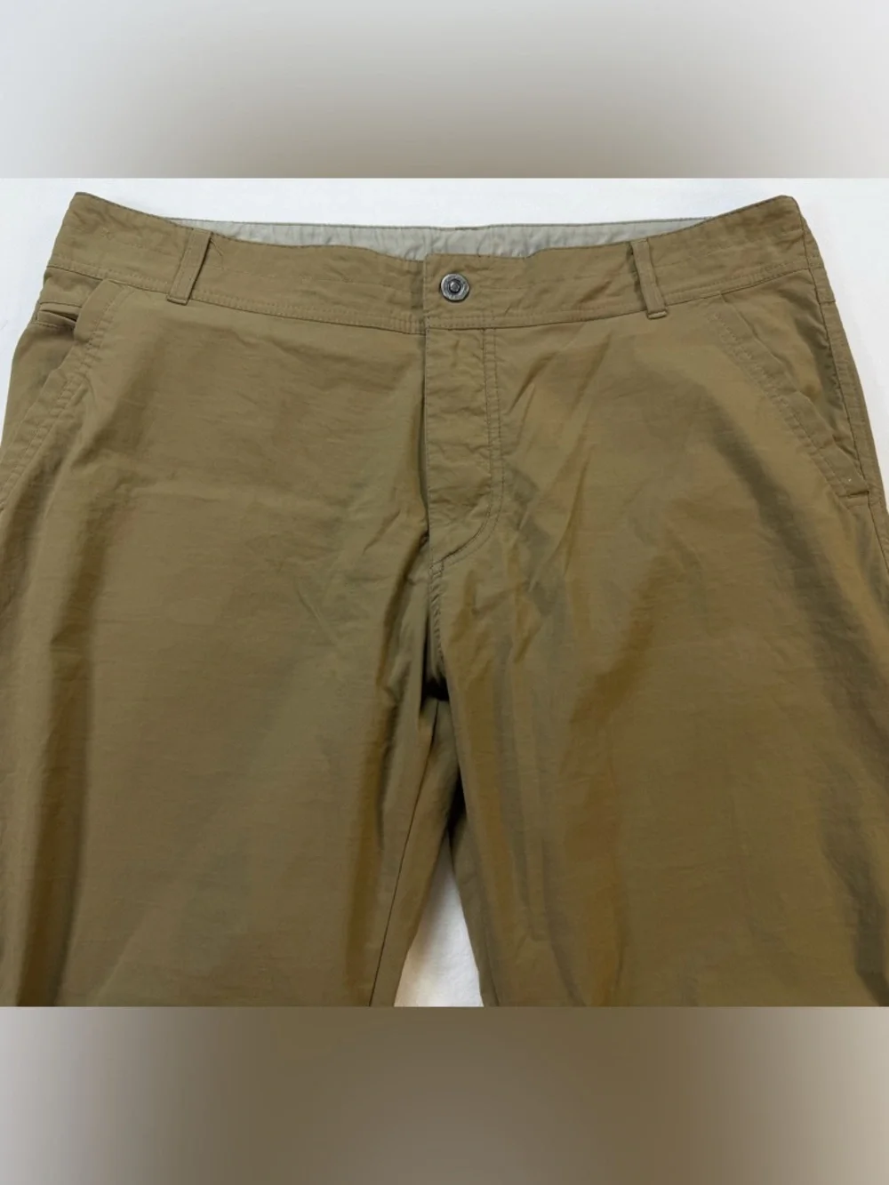 Kuhl Men’s Renegade Chino Hiking Pants Khaki Brown Size 38/34 - Picture 6 of 13